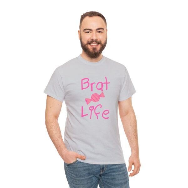Brat Life Unisex Heavy Cotton Tee - Image 53
