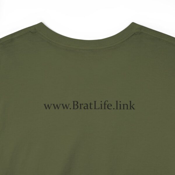 Brat Life "Normal people scare the shit out of me" Black Text Unisex Heavy Cotton Tee - Image 48