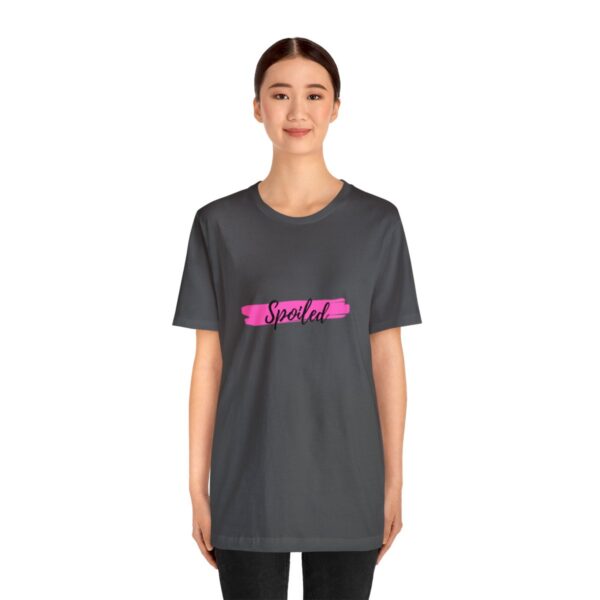 Brat Life "Spoiled" Unisex Jersey Short Sleeve Tee - Image 3