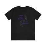 "Faith, Trust, and Pixie Dust" Dusted Unisex Jersey Short Sleeve Tee