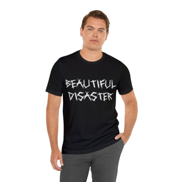 Brat Life "Beautiful Disaster" Unisex Jersey Short Sleeve Tee - Image 6