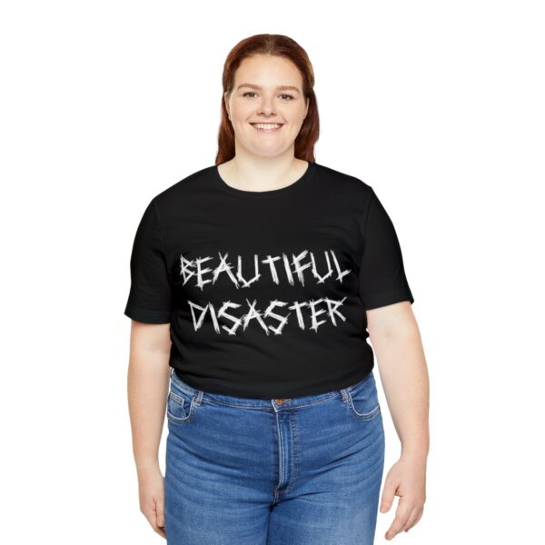 Brat Life "Beautiful Disaster" Unisex Jersey Short Sleeve Tee - Image 7
