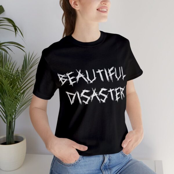 Brat Life "Beautiful Disaster" Unisex Jersey Short Sleeve Tee - Image 9