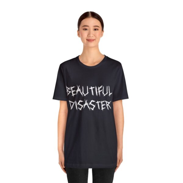 Brat Life "Beautiful Disaster" Unisex Jersey Short Sleeve Tee - Image 51