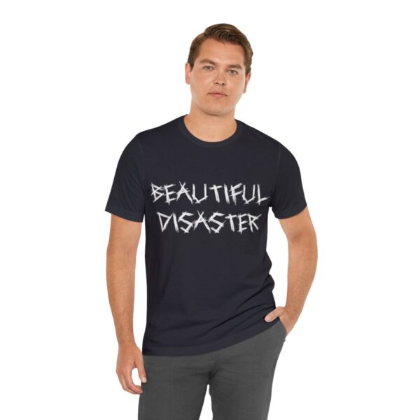 Brat Life "Beautiful Disaster" Unisex Jersey Short Sleeve Tee - Image 54