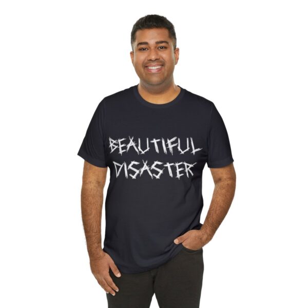 Brat Life "Beautiful Disaster" Unisex Jersey Short Sleeve Tee - Image 56