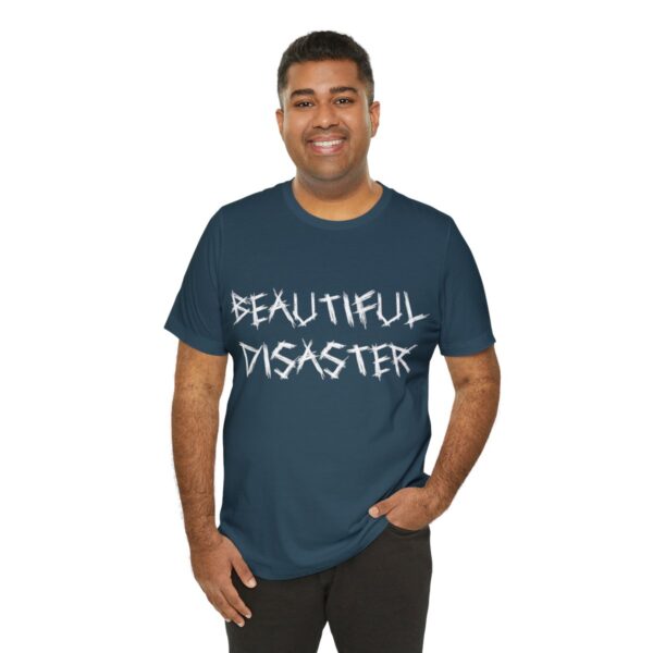 Brat Life "Beautiful Disaster" Unisex Jersey Short Sleeve Tee - Image 200