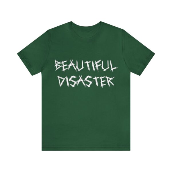 Brat Life "Beautiful Disaster" Unisex Jersey Short Sleeve Tee - Image 97