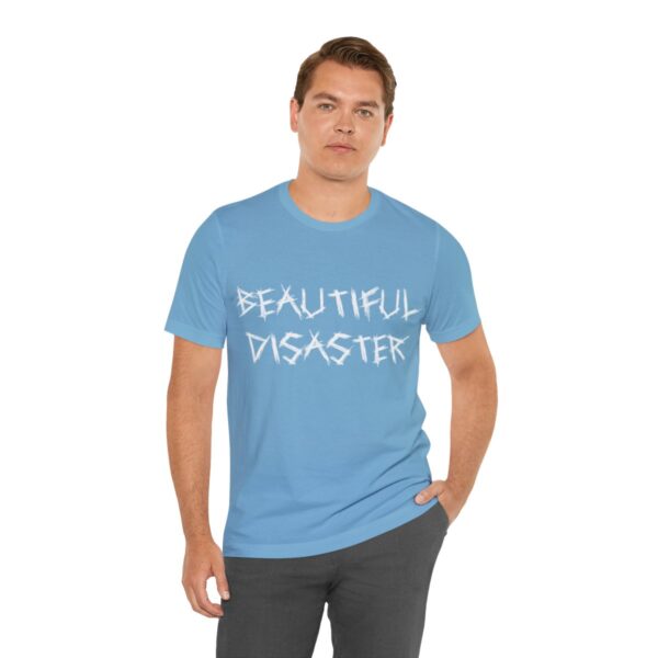 Brat Life "Beautiful Disaster" Unisex Jersey Short Sleeve Tee - Image 162