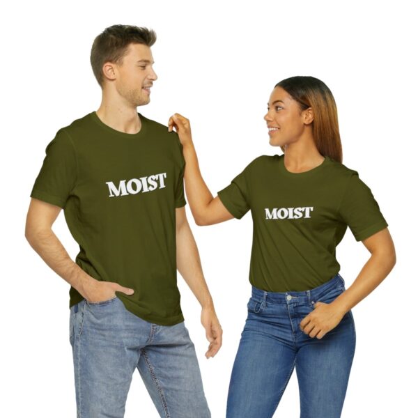 Brat Life "Moist" Unisex Jersey Short Sleeve Tee - Image 46