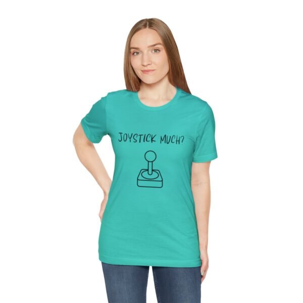 Brat Life "Joystick much?" Unisex Jersey Short Sleeve Tee - Image 125