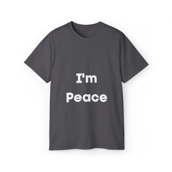 Brat Life "I'm Peace" Unisex Ultra Cotton Tee - Image 9