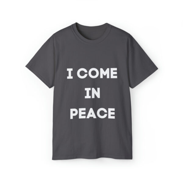 Brat Life "I come in peace" Unisex Ultra Cotton Tee - Image 9