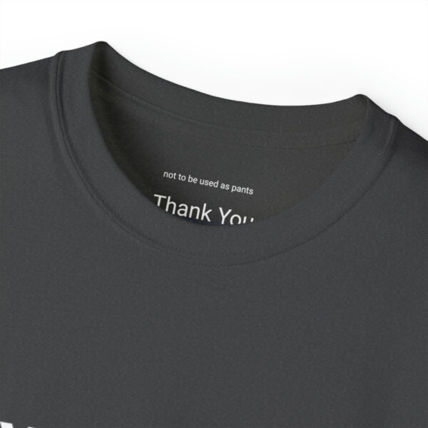 Brat Life "did you get your license out of a cracker jack box" White Font Unisex Ultra Cotton Tee - Image 12