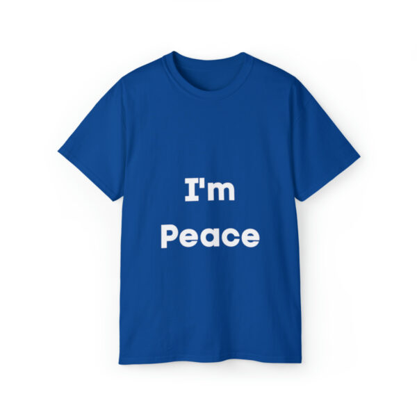 Brat Life "I'm Peace" Unisex Ultra Cotton Tee - Image 13