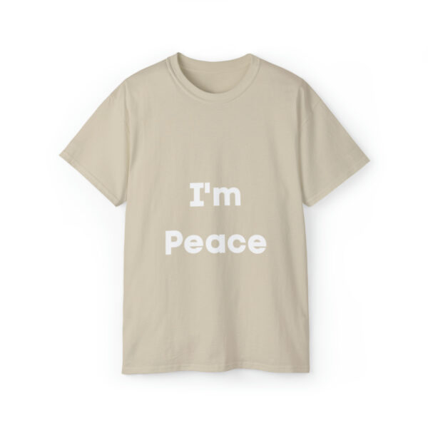 Brat Life "I'm Peace" Unisex Ultra Cotton Tee - Image 5