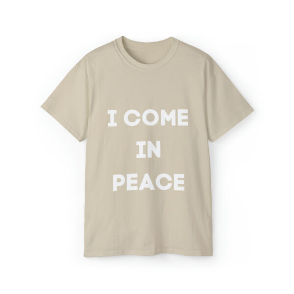 Brat Life "I come in peace" Unisex Ultra Cotton Tee - Image 5