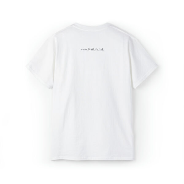 Brat Life "normal people weird me out" Black Font Unisex Ultra Cotton Tee - Image 2
