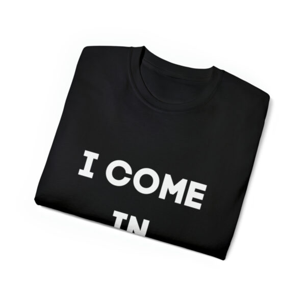 Brat Life "I come in peace" Unisex Ultra Cotton Tee - Image 3
