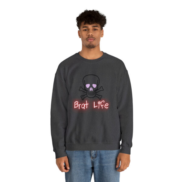 Brat Life Unisex Heavy Blend™ Crewneck Sweatshirt - Image 4