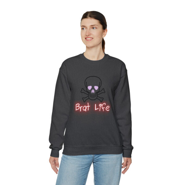 Brat Life Unisex Heavy Blend™ Crewneck Sweatshirt - Image 6