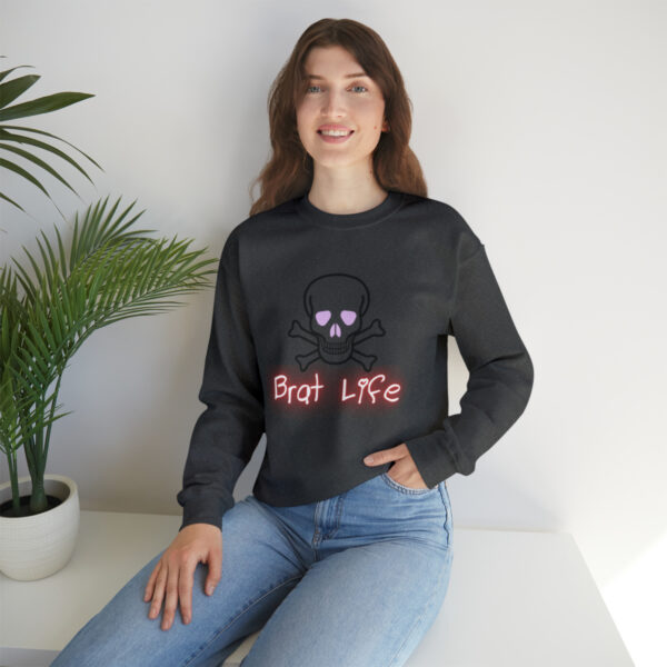 Brat Life Unisex Heavy Blend™ Crewneck Sweatshirt - Image 7