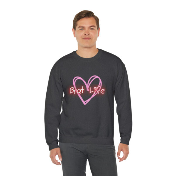 Brat Life Unisex Heavy Blend™ Crewneck Sweatshirt - Image 5