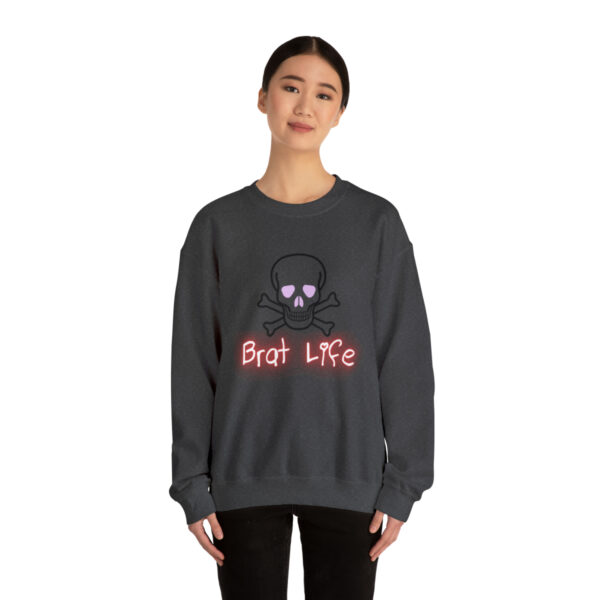 Brat Life Unisex Heavy Blend™ Crewneck Sweatshirt - Image 3
