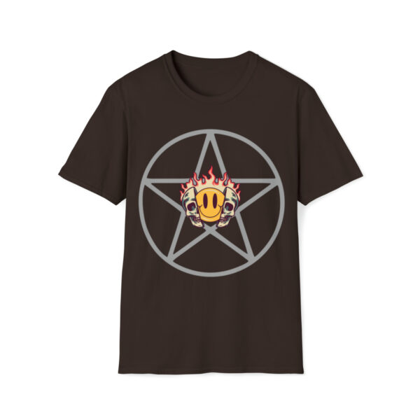 Brat Life "The Masks We Wear" Unisex Softstyle T-Shirt - Image 4