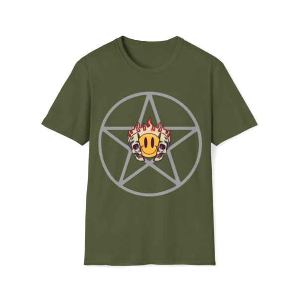 Brat Life "The Masks We Wear" Unisex Softstyle T-Shirt - Image 7