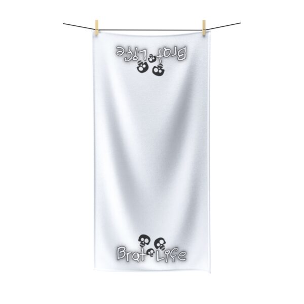 Brat Life TriSkull Polycotton Towel