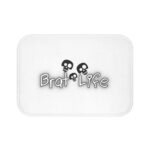 Brat Life TriSkull Bath Mat