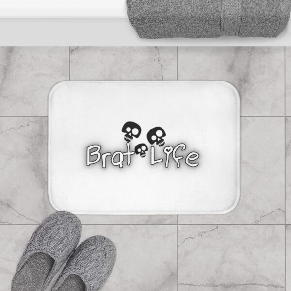 Brat Life TriSkull Bath Mat - Image 4