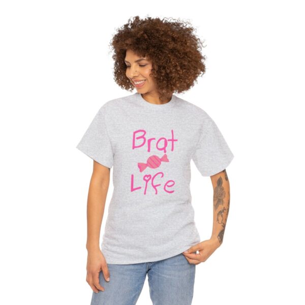 Brat Life Unisex Heavy Cotton Tee - Image 3