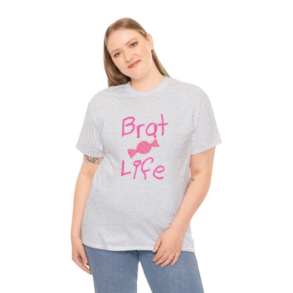 Brat Life Unisex Heavy Cotton Tee - Image 4