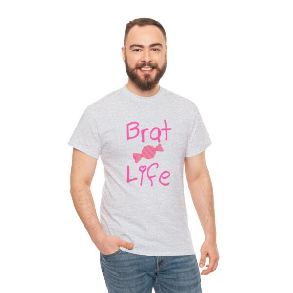 Brat Life Unisex Heavy Cotton Tee - Image 5