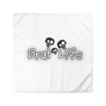 Brat Life TriSkull Microfiber Duvet Cover