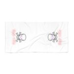 Brat Life Skull Beach Towel
