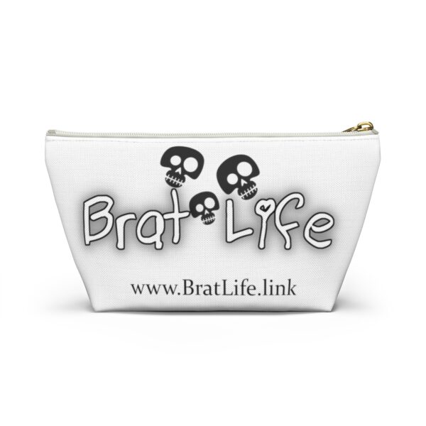 Brat Life TriSkull Accessory Pouch w T-bottom - Image 2