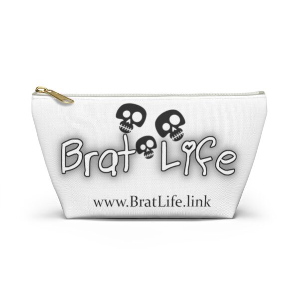 Brat Life TriSkull Accessory Pouch w T-bottom