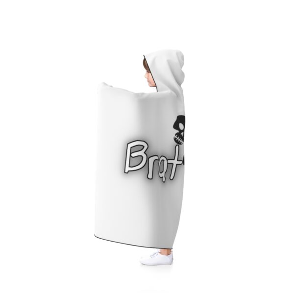 Brat Life TriSkull Hooded Blanket - Image 2
