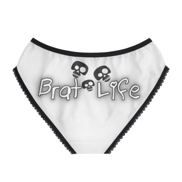 Brat Life TriSkull Women's Briefs - Image 2