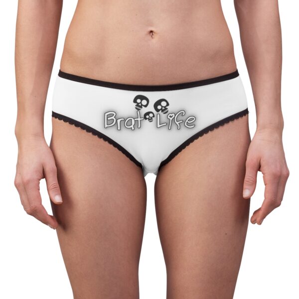 Brat Life TriSkull Women's Briefs - Image 3