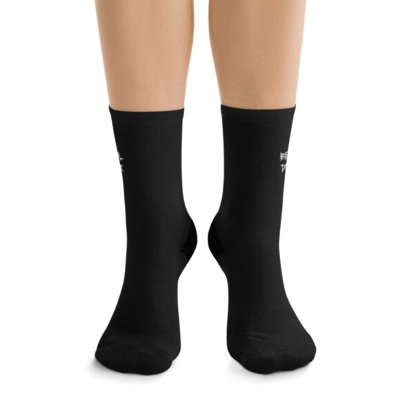 Brat Life "Beautiful Disaster" Recycled Poly Socks - Image 2
