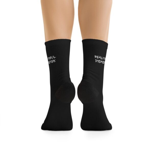 Brat Life "Beautiful Disaster" Recycled Poly Socks - Image 3