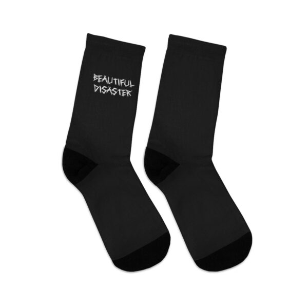 Brat Life "Beautiful Disaster" Recycled Poly Socks - Image 6