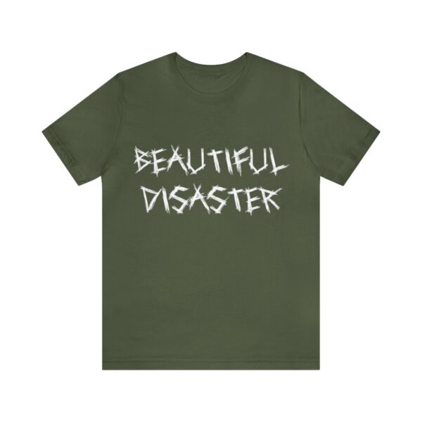 Brat Life "Beautiful Disaster" Unisex Jersey Short Sleeve Tee - Image 73