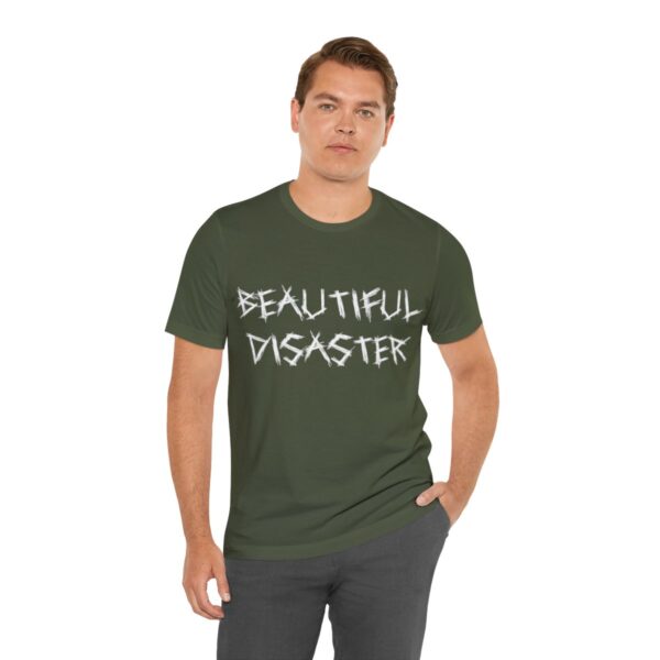 Brat Life "Beautiful Disaster" Unisex Jersey Short Sleeve Tee - Image 78