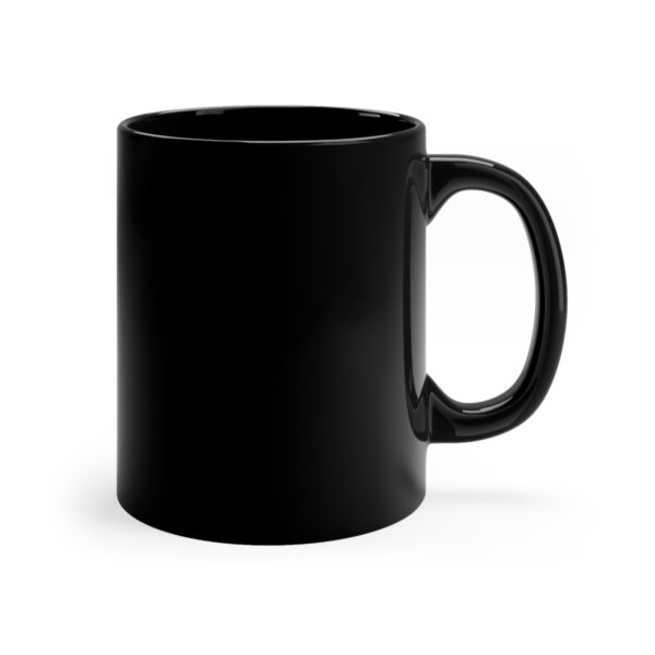 Brat Life "Beautiful Disaster" 11oz Black Mug - Image 4