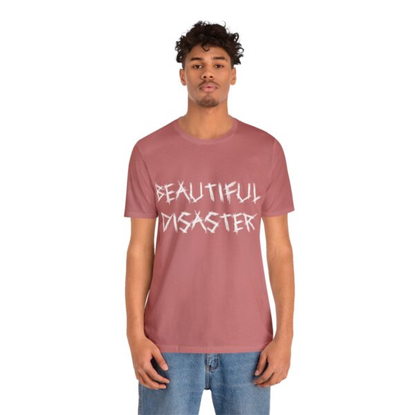Brat Life "Beautiful Disaster" Unisex Jersey Short Sleeve Tee - Image 16